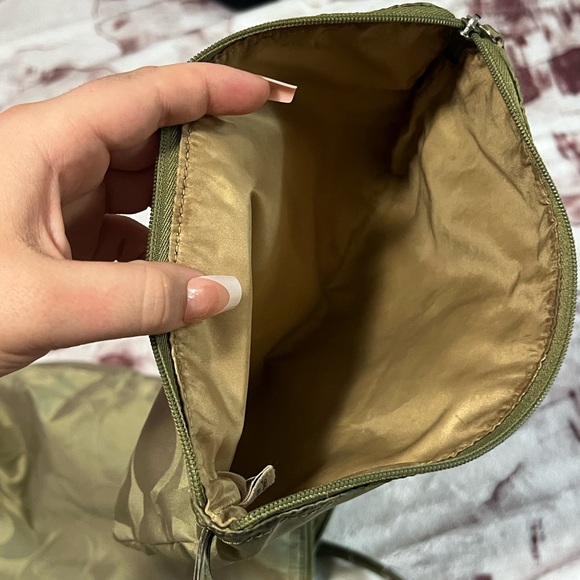 Coach Olive Green Signature Canvas Tote Set - Picture 8 of 9